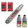 10" Bundle Pack - Bar and 2 x Saw Chain (40 Links) + Oils