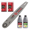 16" Bundle Pack - Bar and 2 x Saw Chain + Oils