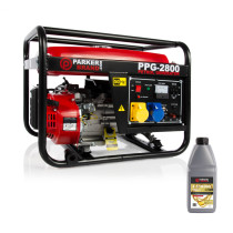 2.8 KVA / 2.8KW 6.5HP DC Petrol Generator - 110V / 240V / 12V / 50HZ
