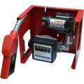 24V Wall Mounted Diesel Transfer Fuel Pump Kit - With Automatic Nozzle