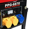 6.87 kVA Portable Petrol Generator with Electric Start + Oil