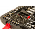 215 Piece Professional Socket Set & Ratchet Spanners + Torque Wrench