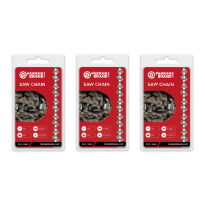 3 Pack of 16" Chainsaw Chains - 66 Link