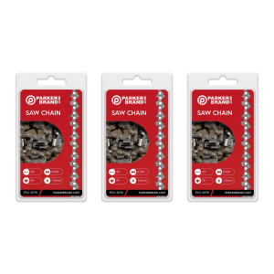 3 Pack of 20" Chainsaw Chains - 76 Link
