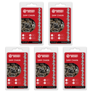 5 Pack of 20" Chainsaw Chains - 76 Link